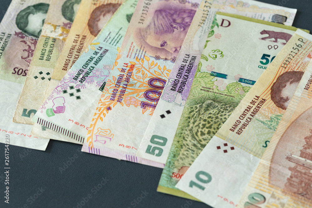 Obraz premium Argentine money, pesos