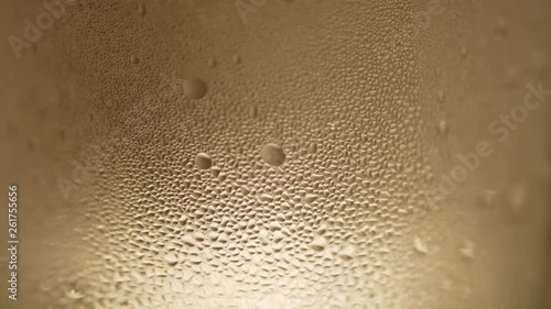 Condensation forming on a glass in a timelapse