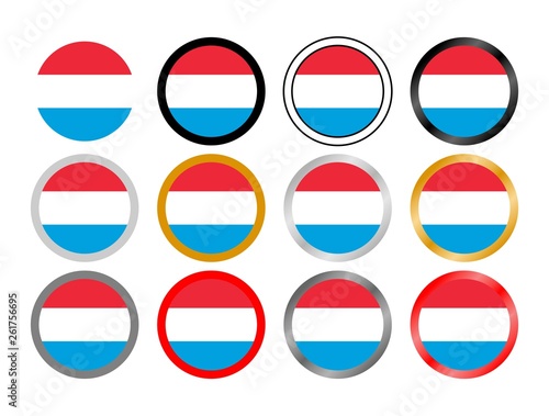 Free Download Luxembourg state flag in globes. - GFXLoad