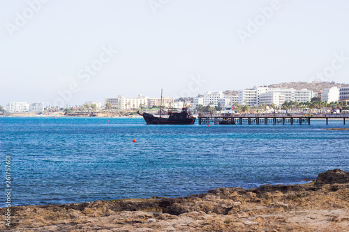 View on the seacoast and sea near Ayia Napa and Protaras. Cyprus.  © darinadreamer