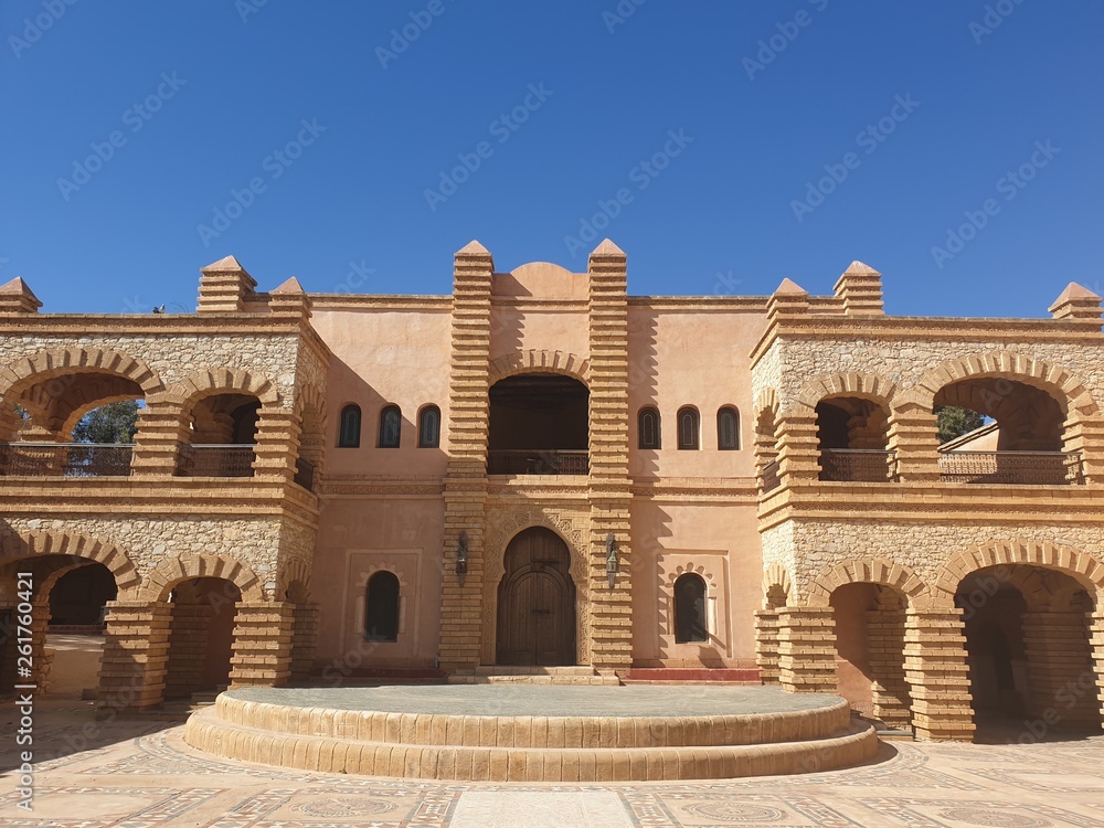 Reconstruction of Agadir Medina in Morocco Stock-Foto | Adobe Stock