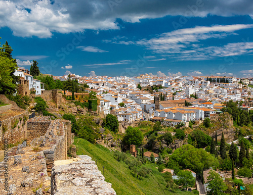 View on the old town of Ron...
