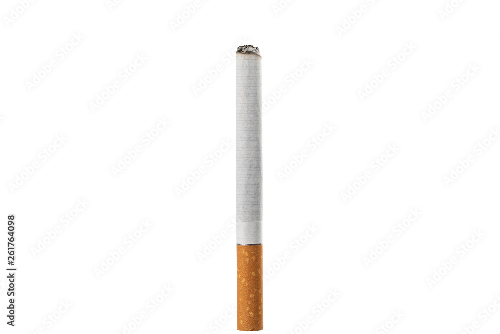 cigarette isolated on a white background cigarette isolated on a white background