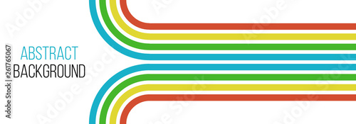 abstract sport styled vector background with symbolic stadium tracks