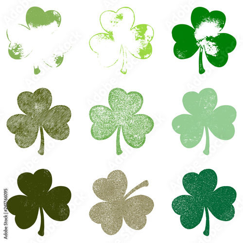 Clover Leaf Grune Set