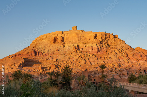 Ait Ben Haddou in Morocco at Sunset