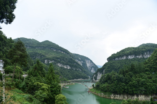 Mount Malu River Scenic Spot in Enshi Tujia and Miao Autonomous Prefecture, China © xieshun