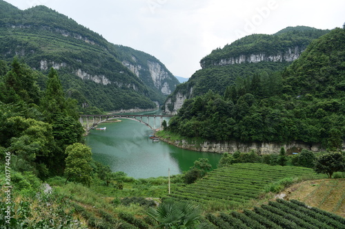 Mount Malu River Scenic Spot in Enshi Tujia and Miao Autonomous Prefecture, China