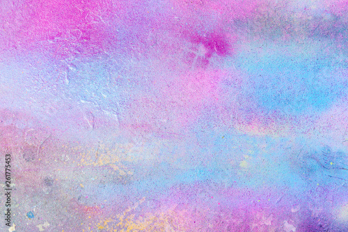 Abstract background from pastel color painted on concrete wall. Vintage and retro backdrop.