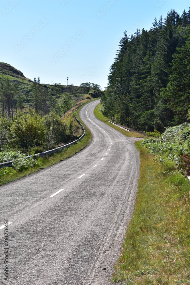 Scottish Landscapes - Alpine Road