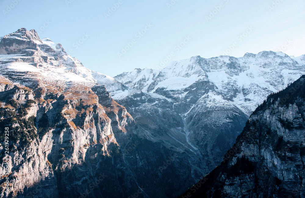 Obraz premium Lauterbrunnen, Switzerland in the Bernese Alps