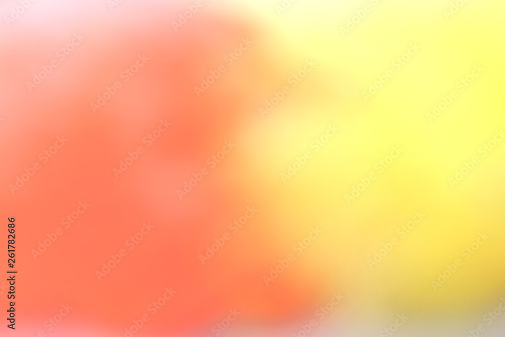 blur red yellow color background