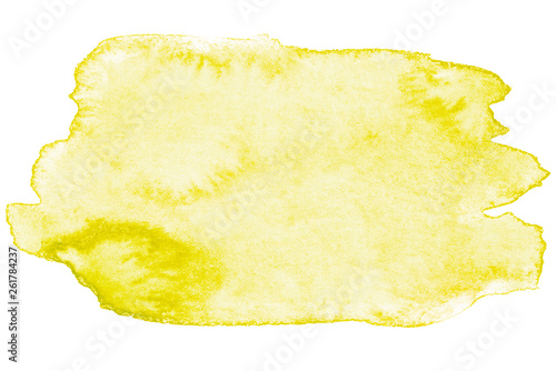 watercolor spot yellow light
