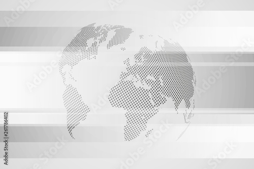 Global network connection.Business concept and internet technology . Vector Illustration