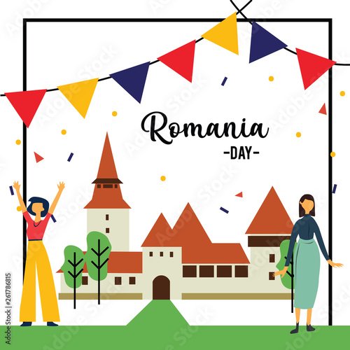 International Romania Day Vector Template Design Illustration © WIC Studio