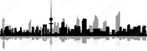 Kuwait City Skyline