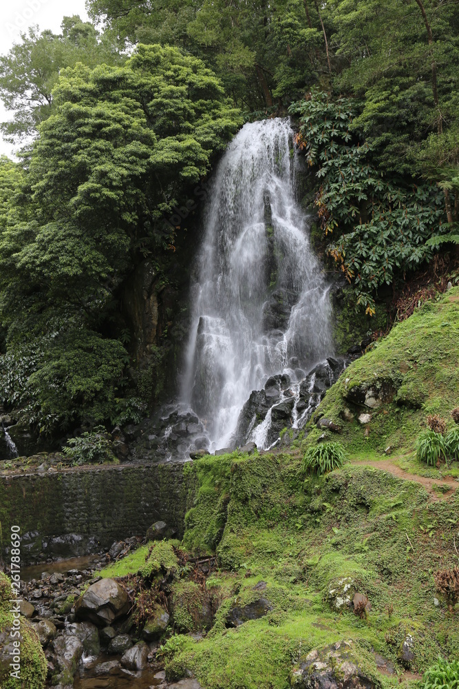 Azores waterfall Azores waterfall