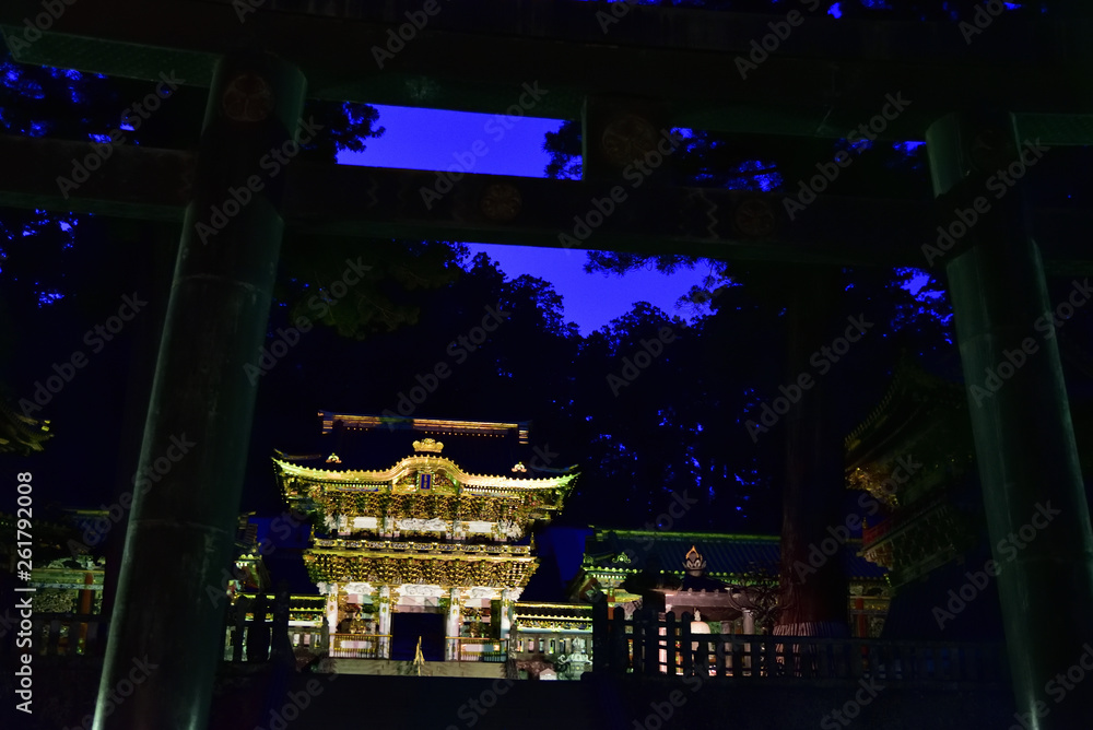 Fototapeta premium Gate of Japanese traditional shrine
