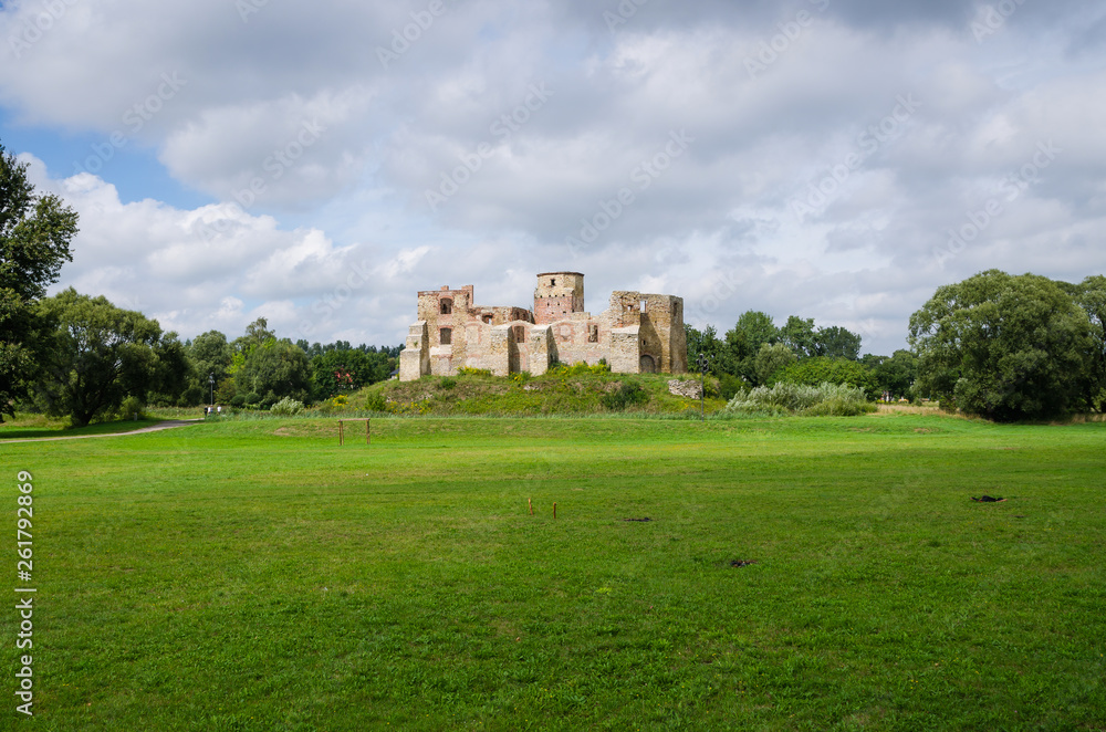 Bishops castle in Siewierz, Poland
