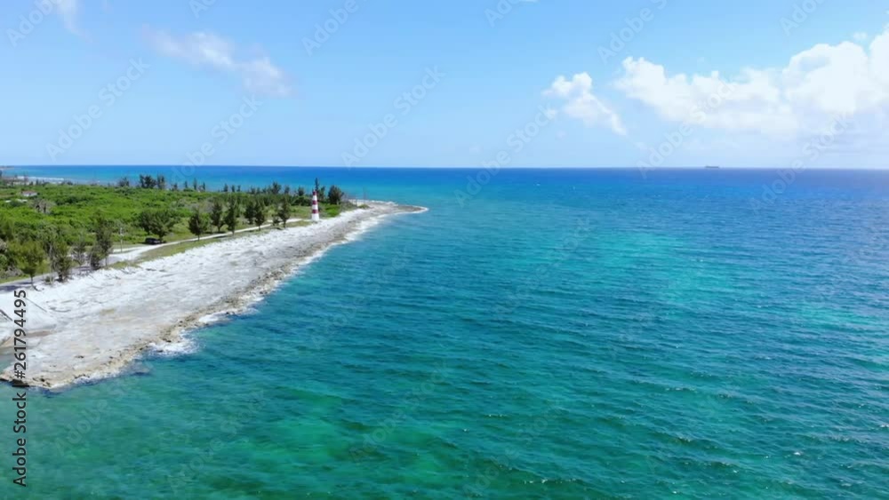Pinders Point Grand Bahama Bahamas Light House Shore