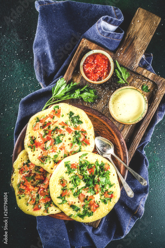 Indian Uttapam pancakes photo