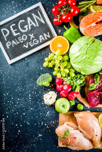 Trendy pegan diet