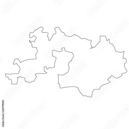 Basel-landschaft.. A map of the province of Switzerland