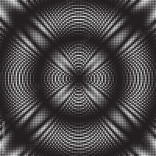 Dotted Halftone Vector Pattern or Texture