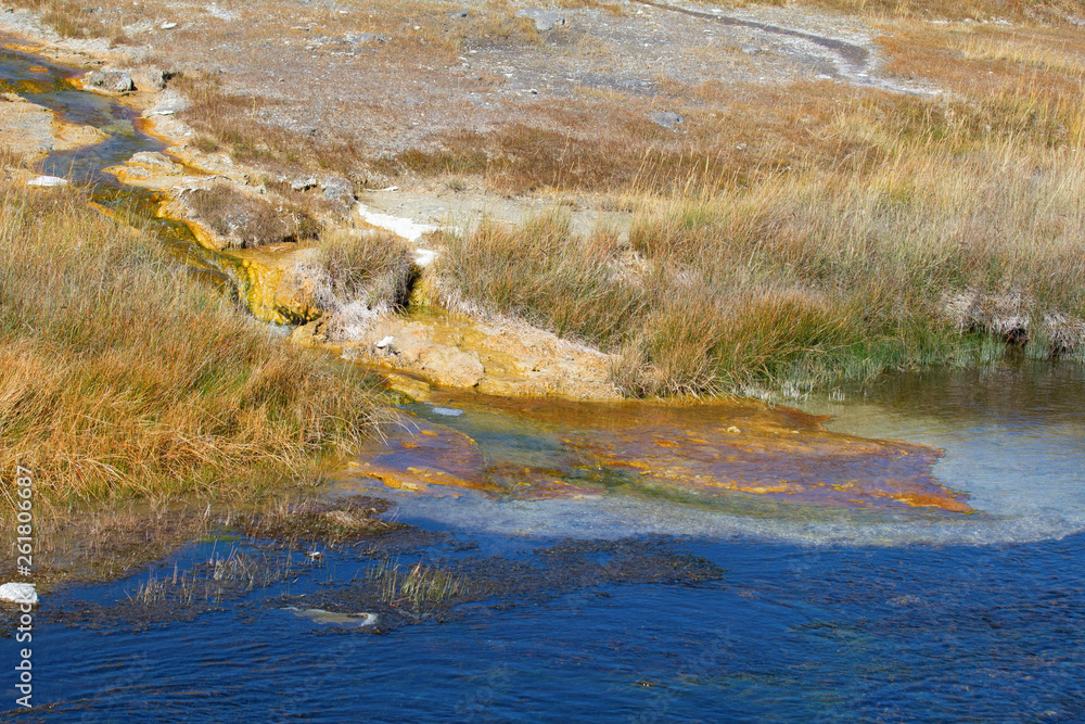 Black sands geyser basin