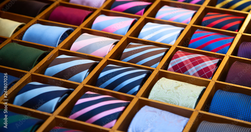 Tie collection Tie collection