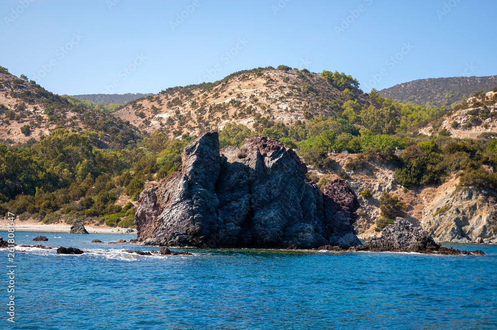 View to George island and Akamas Peninsula, Akamas, Cyprus