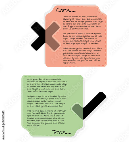 cons and pros frames