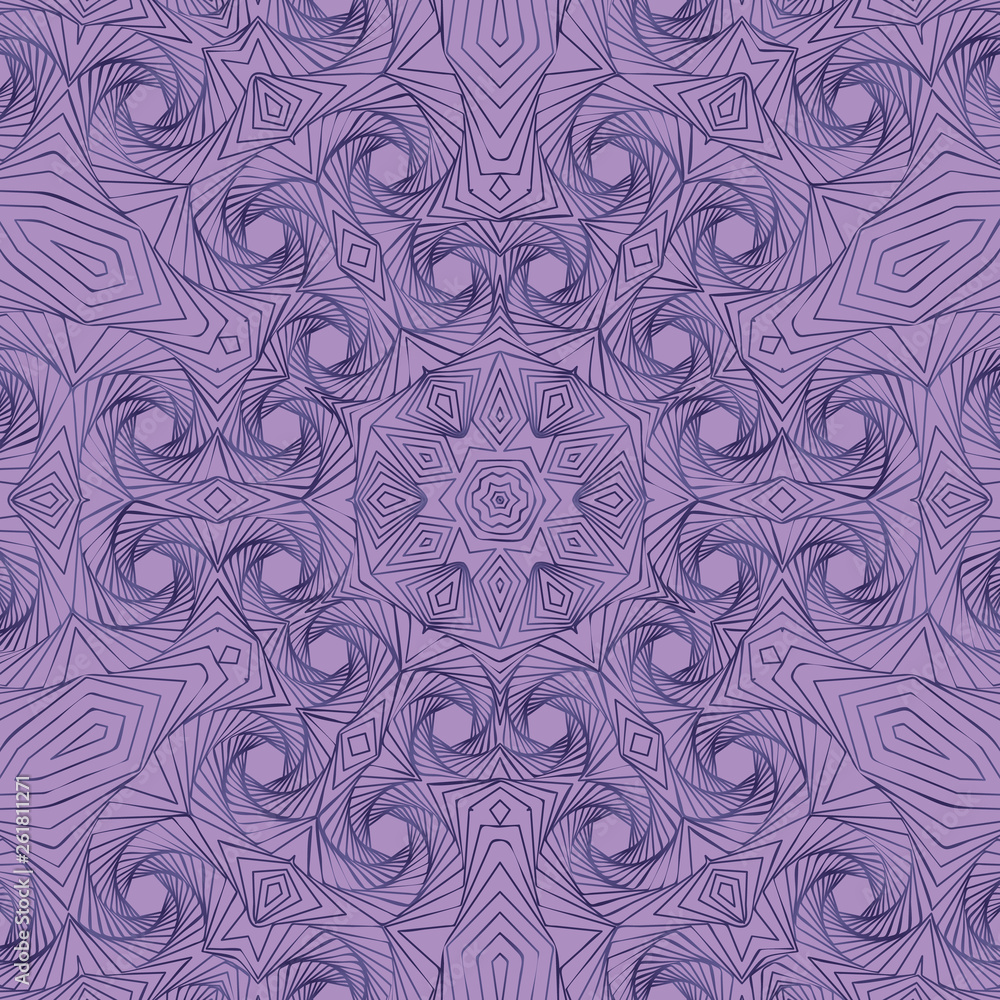 ornamental seamless pattern with 3D illusion ornamental seamless pattern with 3D illusion