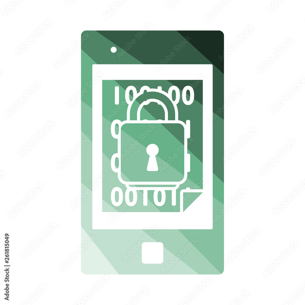 Mobile Security Icon Mobile Security Icon