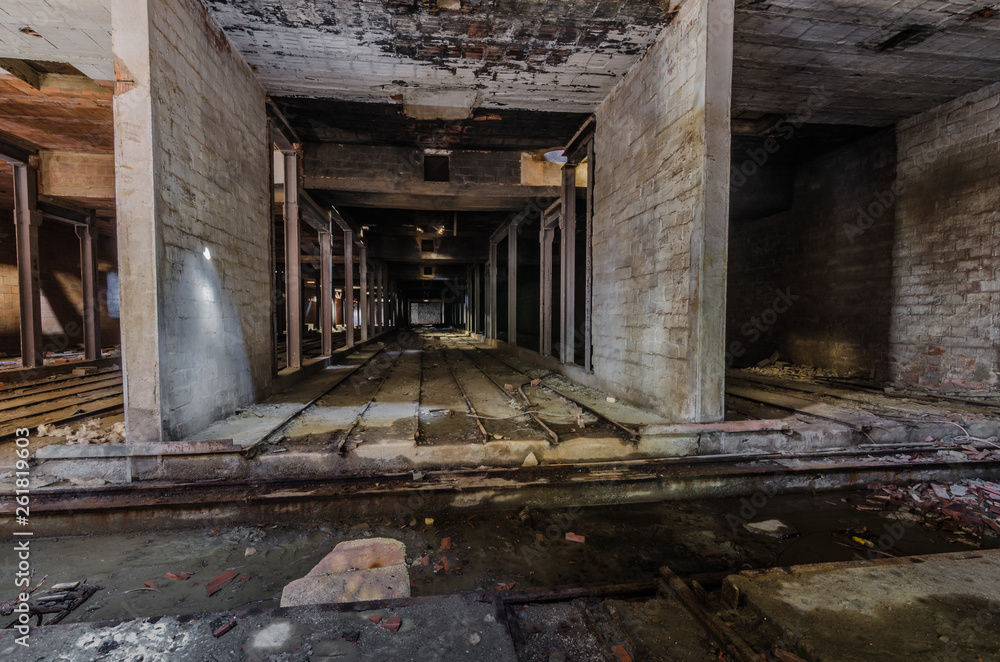 betonhallen in alter fabrik