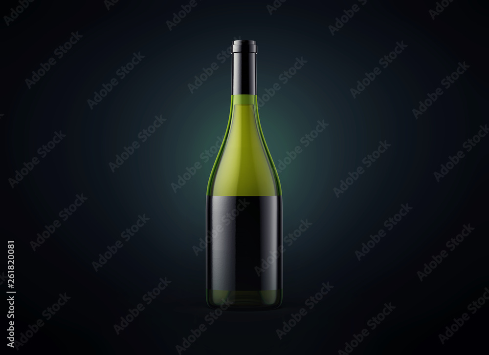 Wine bottle on background. Product packaging brand design. Mock up drink with place for you lable and text. Wine bottle on background. Product packaging brand design. Mock up drink with place for you lable and text.