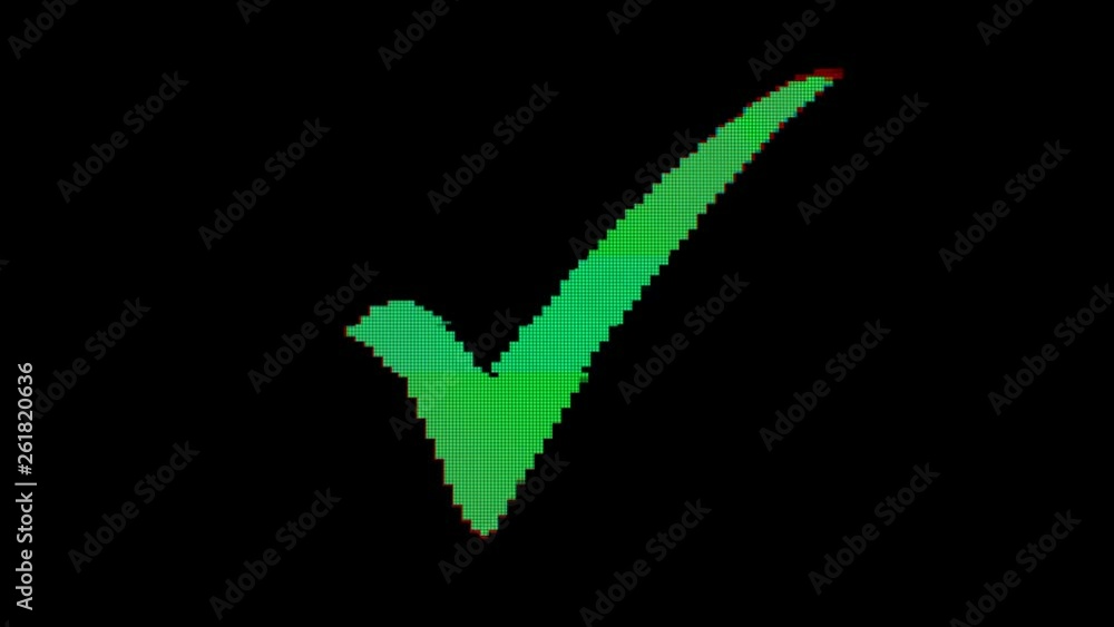 Bright retro pixel vote yes and no vote. Bright retro pixel vote yes and no vote.