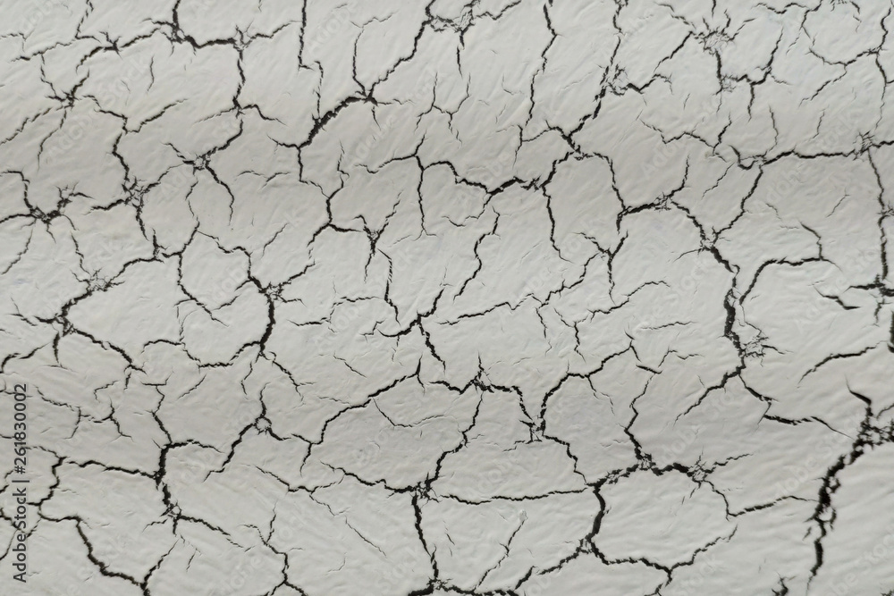 Fototapeta premium Texture cracked paint for background