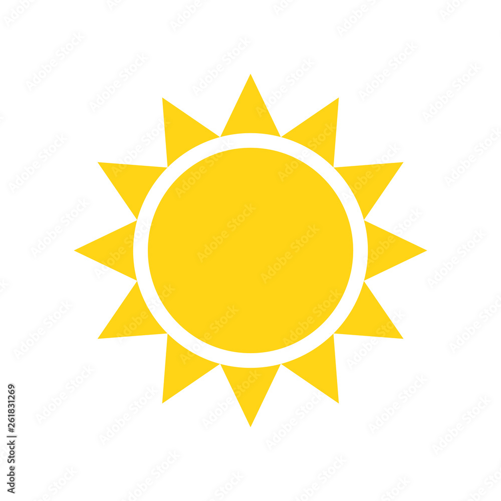 Sun icon on background for graphic and web design. Simple vector sign. Internet concept symbol for website button or mobile app. Sun icon on background for graphic and web design. Simple vector sign. Internet concept symbol for website button or mobile app.