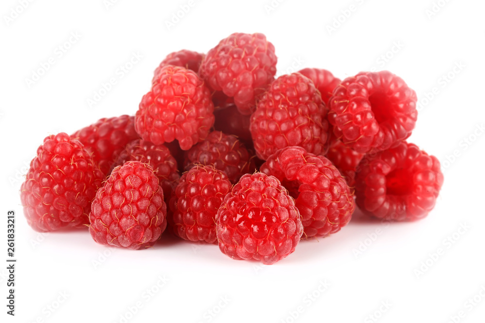 Raspberry isolated. Vegetarian food. Healthy diet. Ripe berries. Raspberry isolated. Vegetarian food. Healthy diet. Ripe berries.