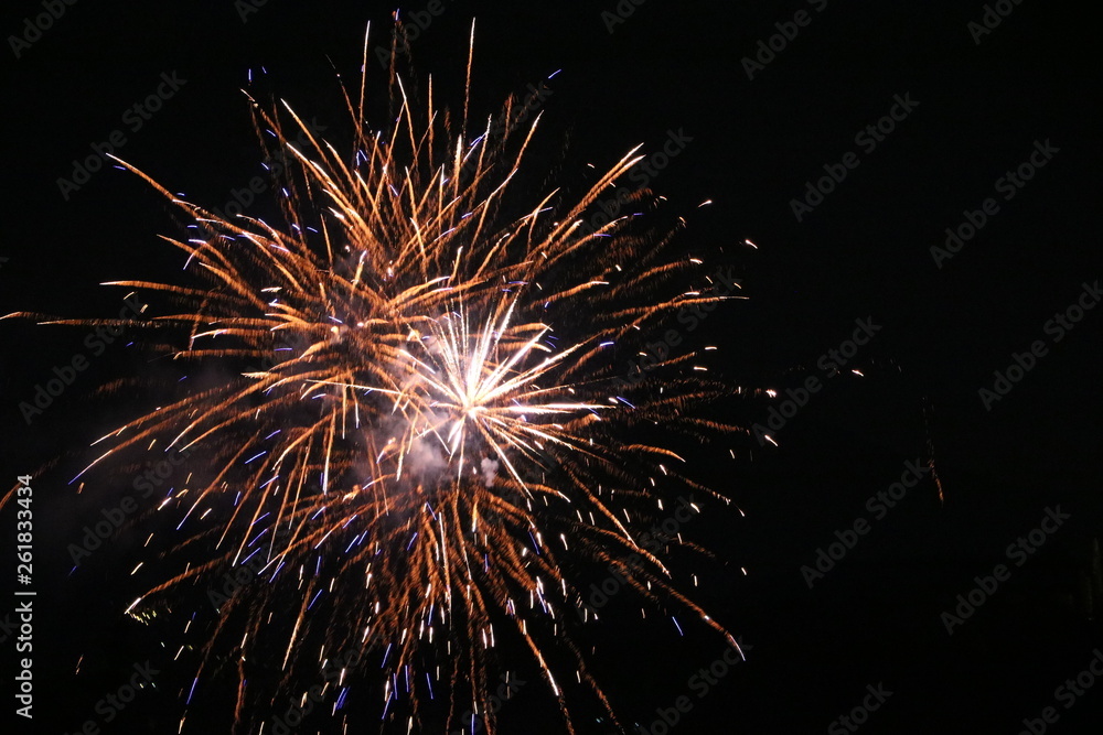 Obraz premium Colorful fireworks