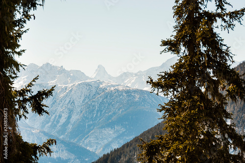 Riederalp, Matterhorn, Wallis, Alpen, Walliser Berge, Schweizer Alpen, Winter, Wintersport, Schweiz photo