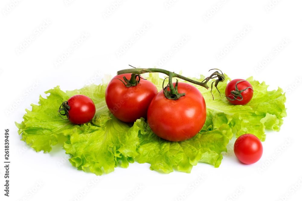 Red tomatoes with herbs on a white background. Red tomatoes on a white background. Ripe red tomatoes on a white background. Red tomatoes with herbs on a white background. Red tomatoes on a white background. Ripe red tomatoes on a white background.
