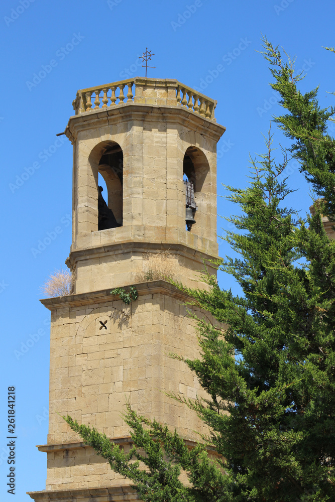 Fototapeta premium Parroquia de Santa María, Barásoain, Navarra, España