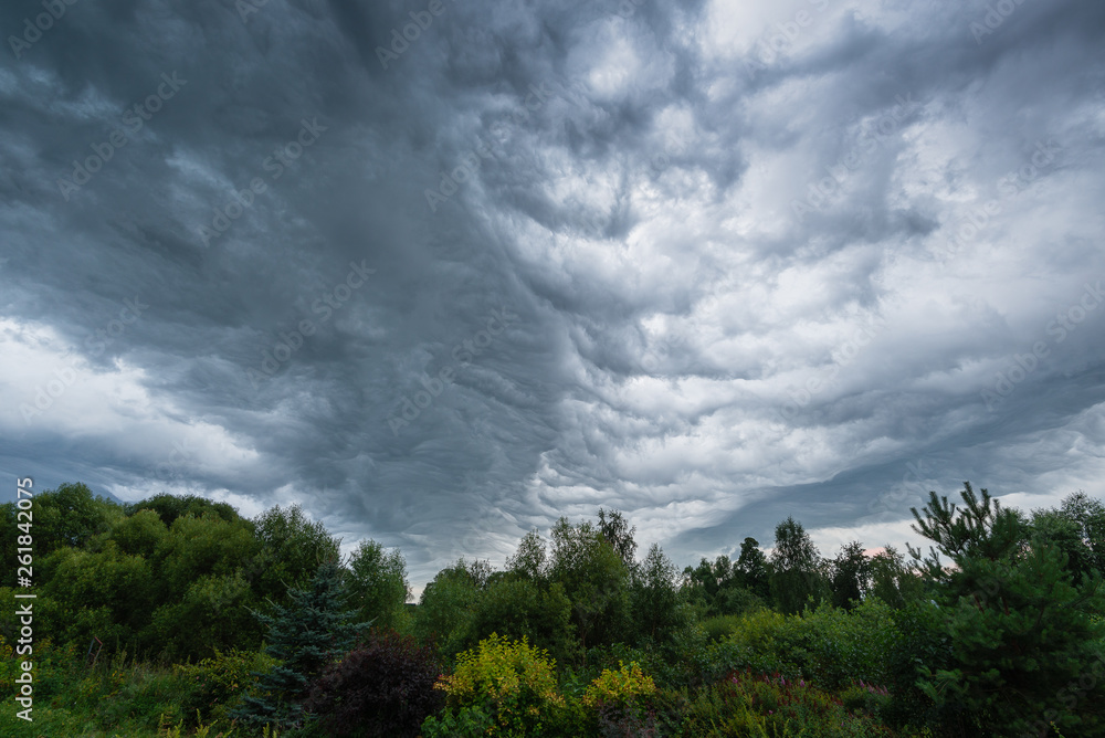 Terrible clouds in the sky Terrible clouds in the sky