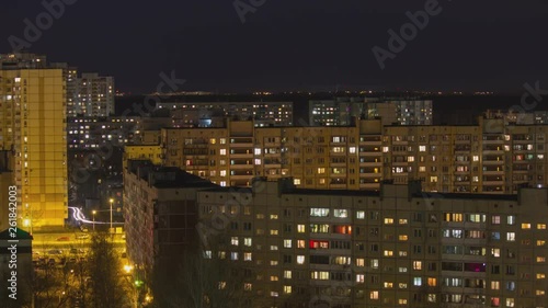 Wallpaper Mural St.Petersburg city at night Torontodigital.ca