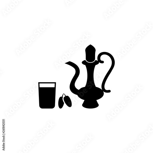 iftar time icon. Element of ramadan icon. Premium quality graphic design icon. Signs and symbols collection icon for websites, web design