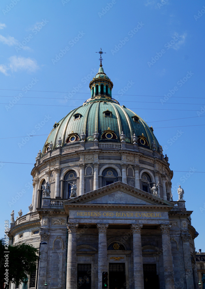Obraz premium Die Marmorkirche in Kopenhagen