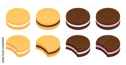 Sandwich cookie set