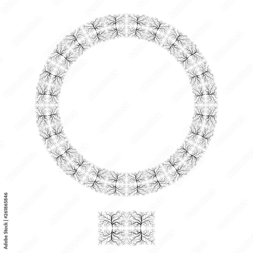 Vector Ornament of black lines on a white background for design, printing. Seamless pattern Brush for borders on postcards, fabrics, invitations, business cards. Vector Ornament of black lines on a white background for design, printing. Seamless pattern Brush for borders on postcards, fabrics, invitations, business cards.